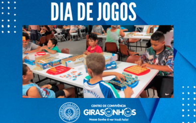 DIA DE JOGOS COM AS CRIANÇAS