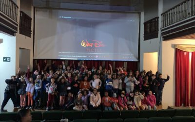 GIRASONHOS, VILA VICENTINA E IAMN LEVARAM AS CRIANÇAS NO CINEMA DE SÃO MANUEL