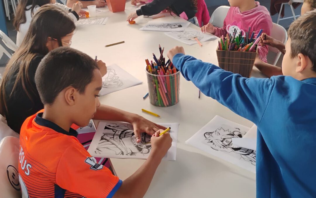 Atividade: Pintura de desenhos ✏