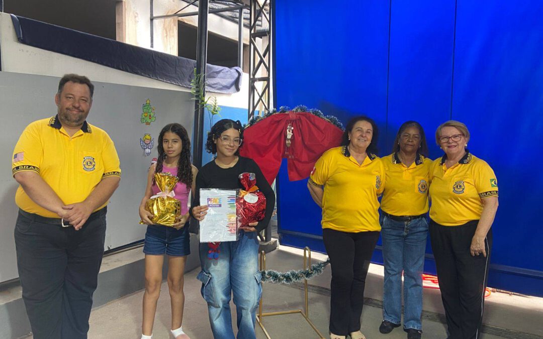 RECEBEMOS NO GIRASONHOS A VISITA DO LIONS CLUBE DE SÃO MANUEL
